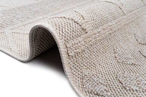 Avina Serisi Krem/Bej Kolay Temizlenebilir Sisal Halı SH-29