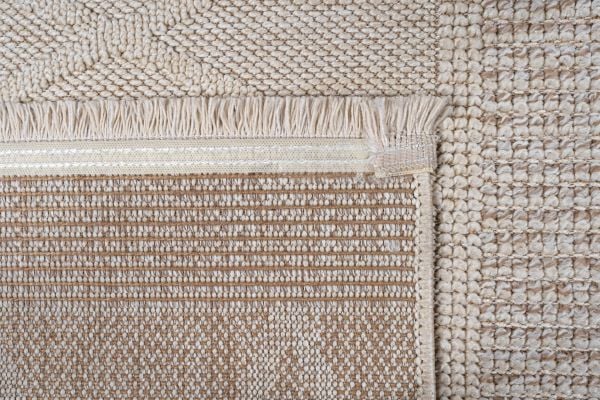Avina Serisi Krem/Bej Kolay Temizlenebilir Sisal Halı SH-29