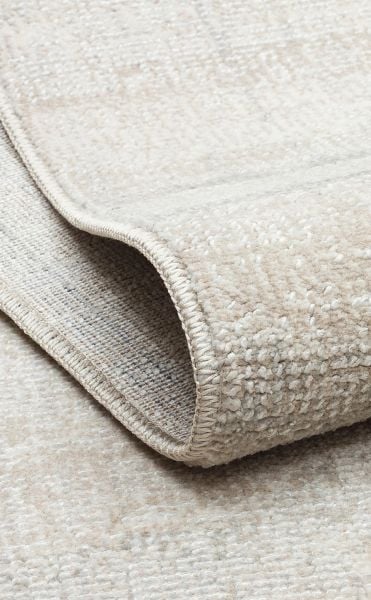 Soul Serisi Yumuşak Dokulu Modern Bej/Gri Renk Halı EH-2030