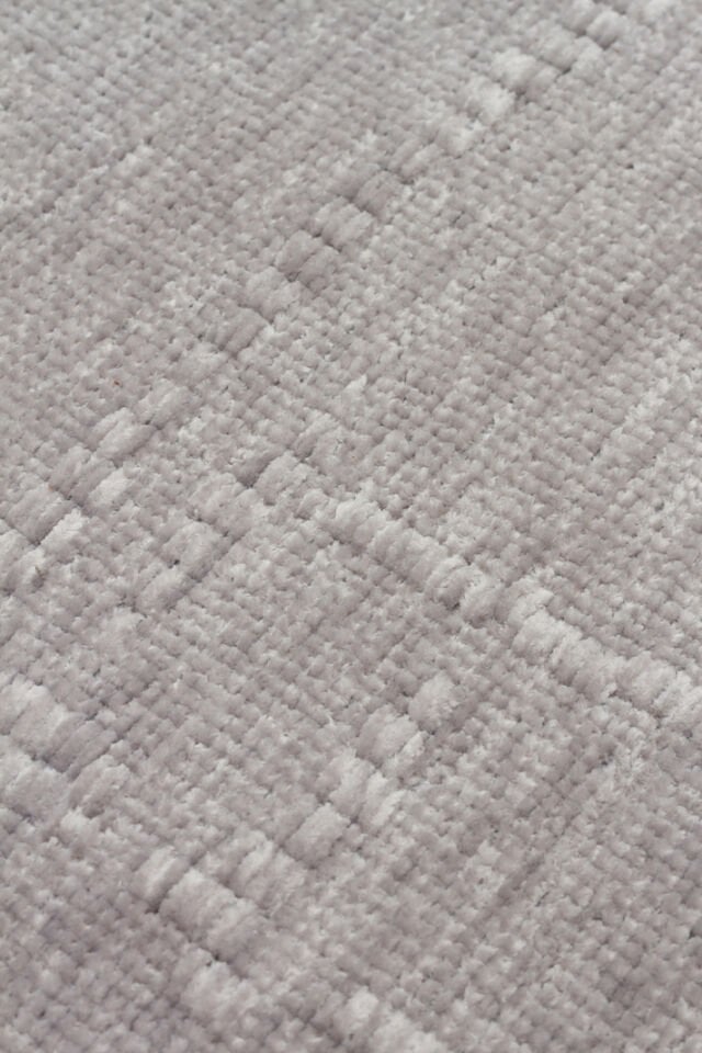 Mercan Serisi Gri Renk Makinede Yıkanabilir Kilim NX-3053