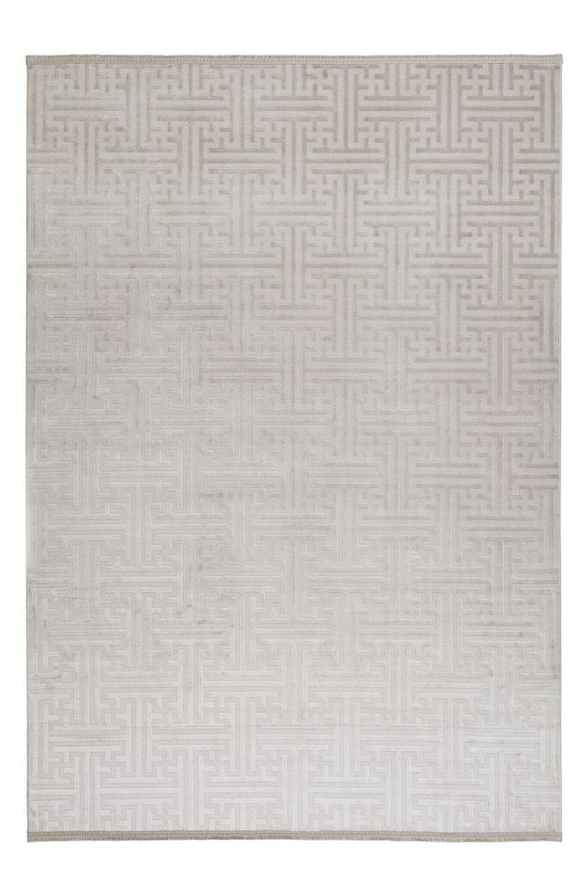 Monza Serisi Gri Renk Akrilik Halı LH-1128G