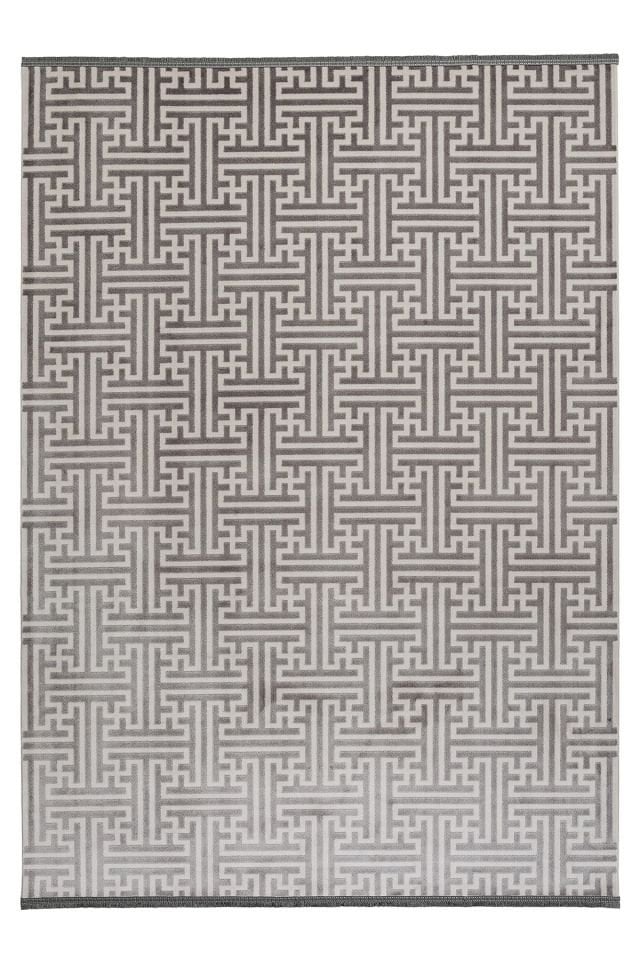 Monza Serisi Antrasit Renk Akrilik Halı LH-1128A