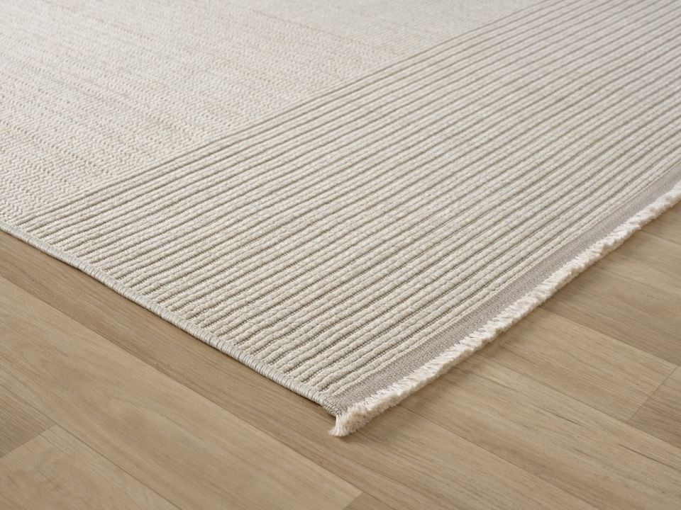 Avina Serisi Krem Kolay Temizlenebilir Sisal Halı SH-31