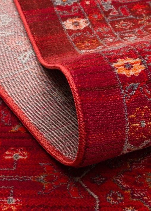 Luna Serisi Bordo Renk Makine Halısı EH-0273