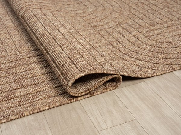 Avina Serisi Koyu Bej Kolay Temizlenebilir Sisal Halı SH-32