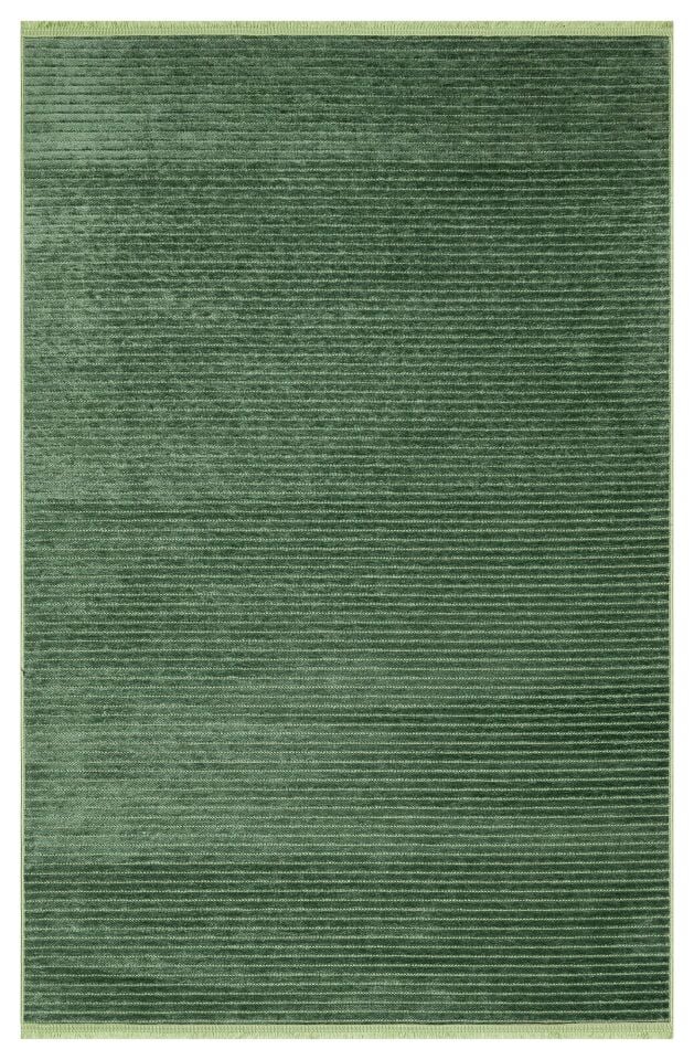 Mercan Serisi Yeşil Renk Makinede Yıkanabilir Kilim NX-3056