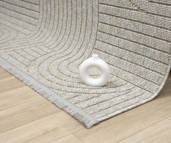 Avina Serisi Gri Kolay Temizlenebilir Sisal Halı SH-33