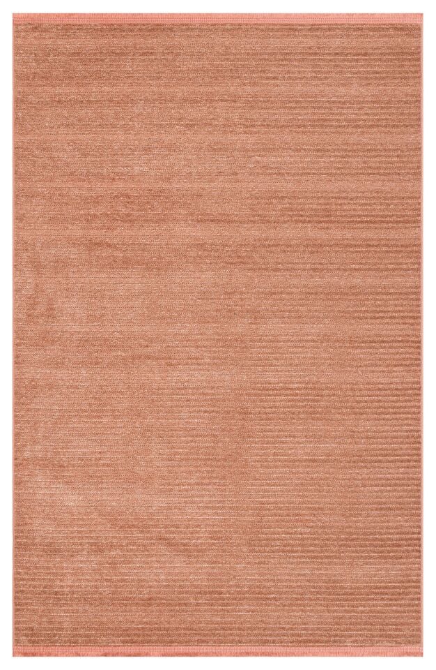 Mercan Serisi Kiremit Renk Makinede Yıkanabilir Kilim NX-3057