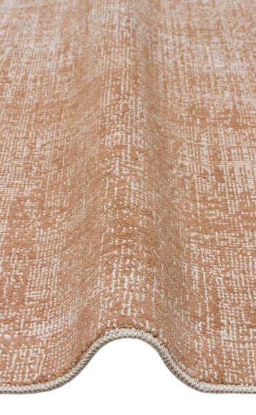 Soul Serisi Yumuşak Dokulu Modern Kiremit Renk Halı EH-2034