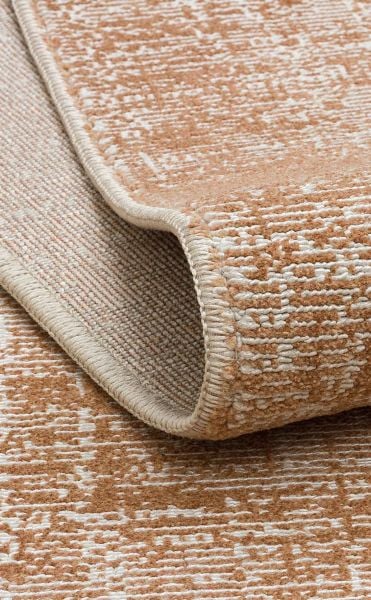 Soul Serisi Yumuşak Dokulu Modern Kiremit Renk Halı EH-2034