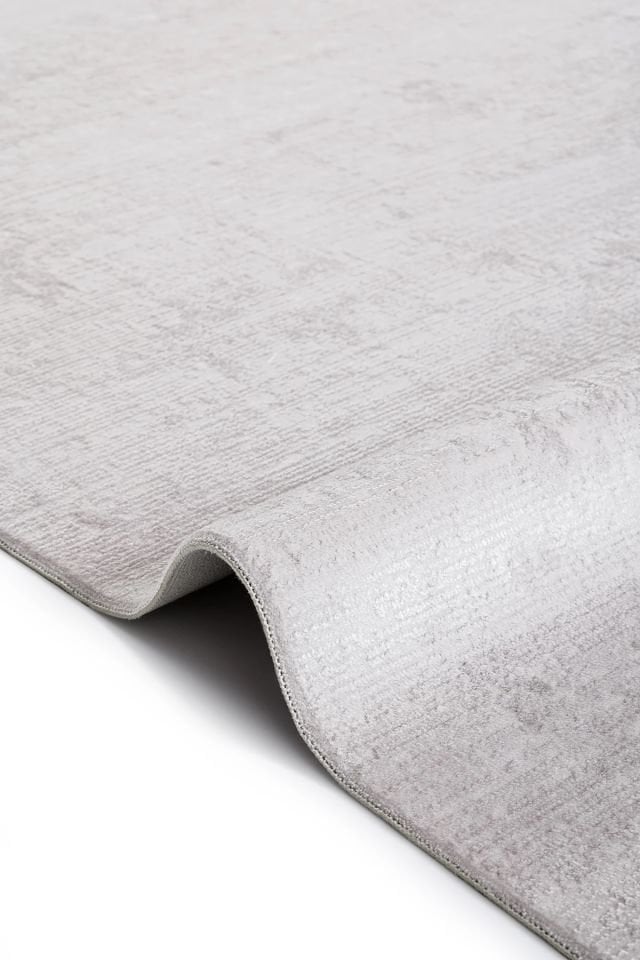 Monza Serisi Gri Renk Akrilik Halı LH-1124G