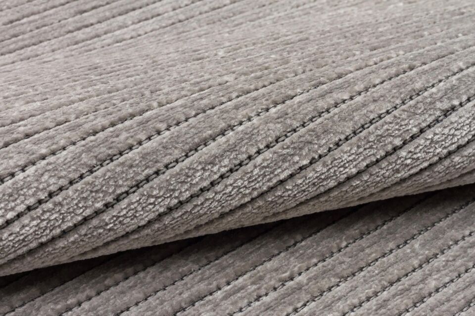 Mercan Serisi Gri Renk Makinede Yıkanabilir Kilim NX-3059