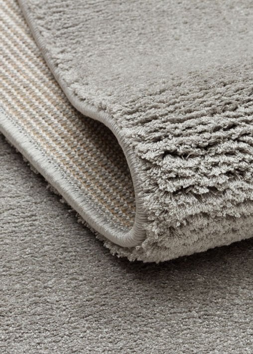 Amorf Serisi Gri Renk Yumuşak Shaggy Halı NX-2723