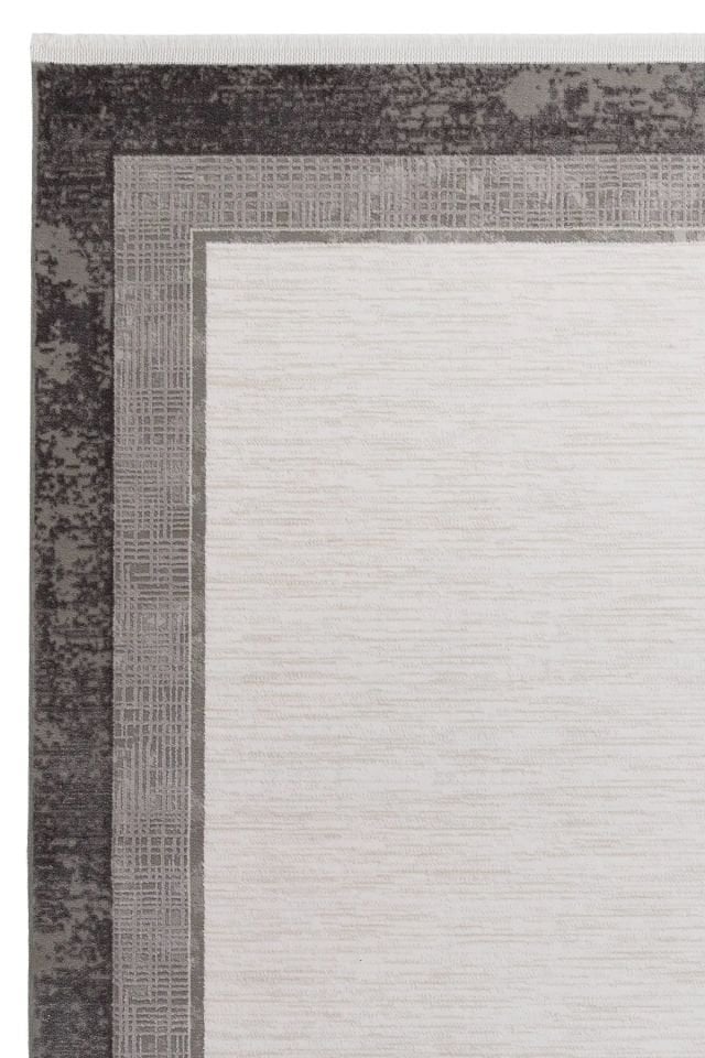 Monza Serisi Gri/Antrasit Renk Akrilik Halı LH-1105A