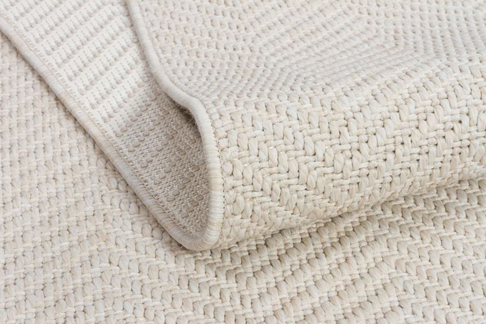 Avina Serisi Krem Kolay Temizlenebilir Sisal Halı TH-8009