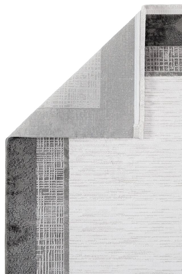 Monza Serisi Gri/Antrasit Renk Akrilik Halı LH-1105A