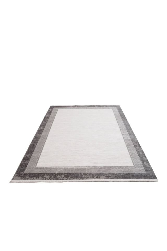 Monza Serisi Gri/Antrasit Renk Akrilik Halı LH-1105A