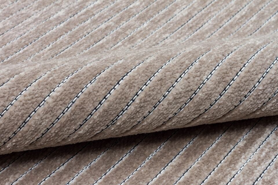 Mercan Serisi Bej Renk Makinede Yıkanabilir Kilim NX-3060