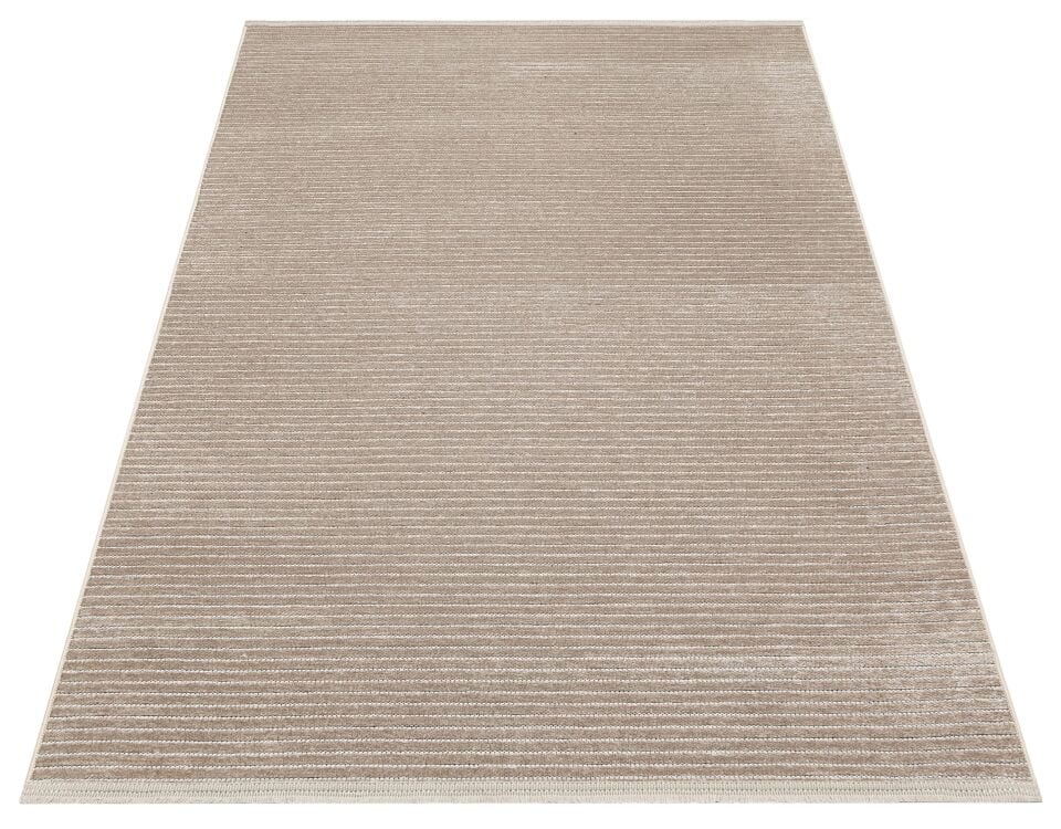 Mercan Serisi Bej Renk Makinede Yıkanabilir Kilim NX-3060