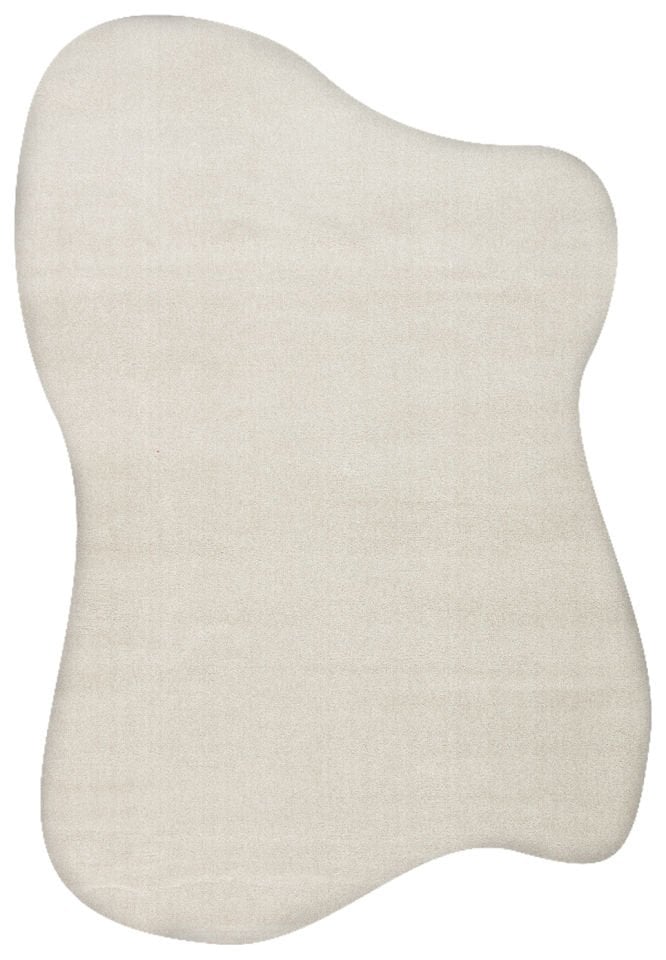 Amorf Serisi Açık Taş Renk Yumuşak Shaggy Halı NX-2724