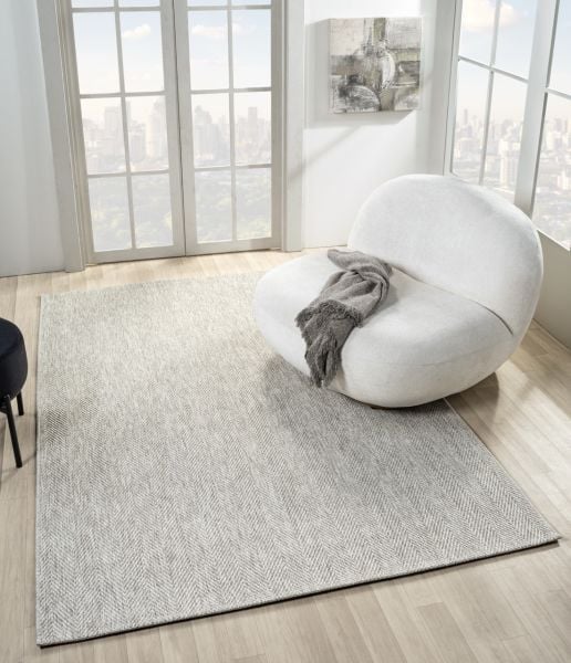 Avina Serisi Gri Kolay Temizlenebilir Sisal Halı SH-37