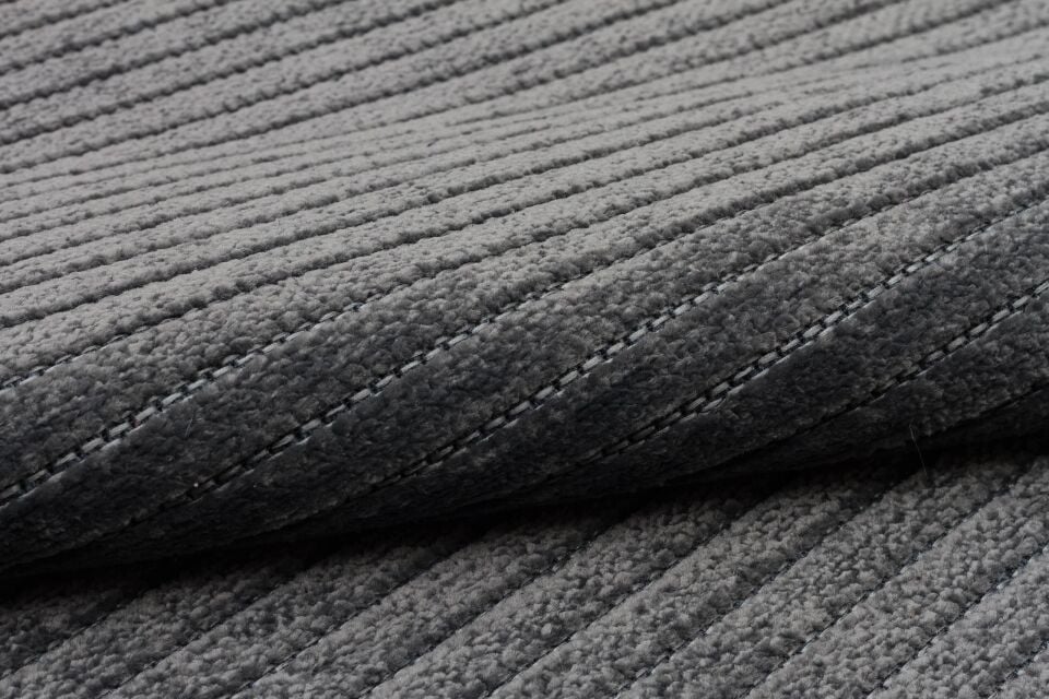 Mercan Serisi Antrasit Renk Makinede Yıkanabilir Kilim NX-3061