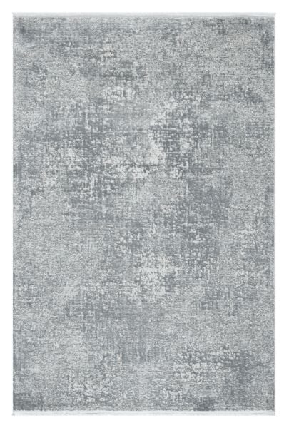 Verona Serisi Gri Renk Akrilik Makine Halısı SH-6001G