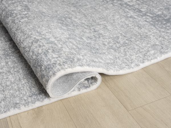 Verona Serisi Gri Renk Akrilik Makine Halısı SH-6001G