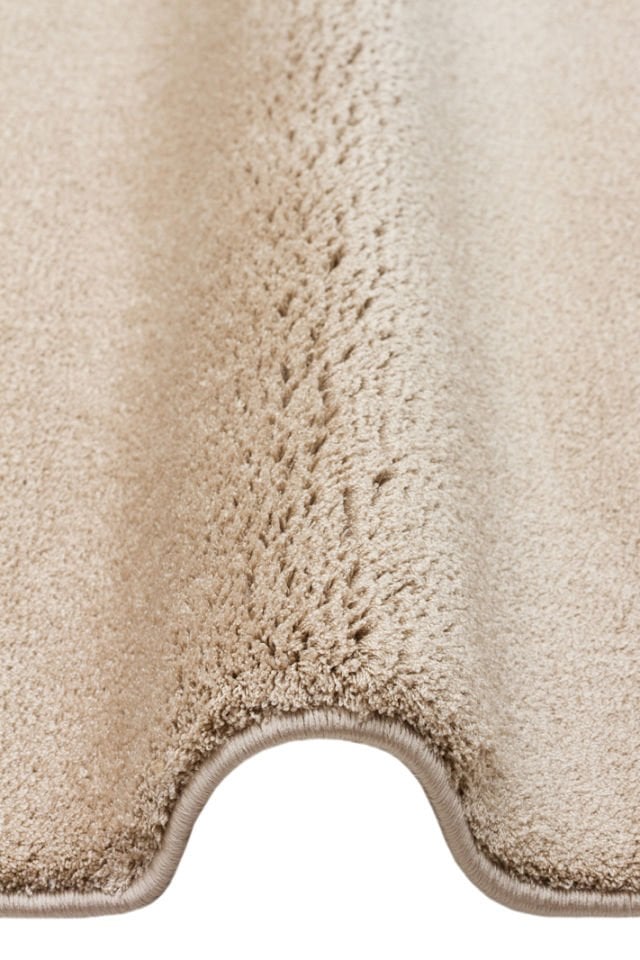 Amorf Serisi Bej Renk Yumuşak Shaggy Halı NX-2727