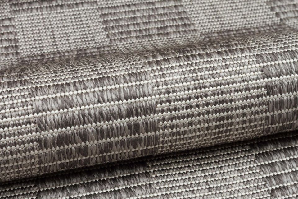 Gama Serisi Makinede Yıkanabilir Gri Sisal Halı NX-029