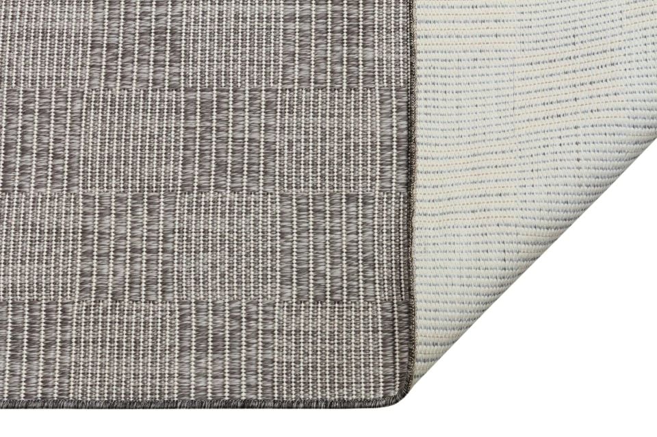 Gama Serisi Makinede Yıkanabilir Gri Sisal Halı NX-029