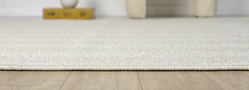 Avina Serisi Krem Kolay Temizlenebilir Sisal Halı SH-39