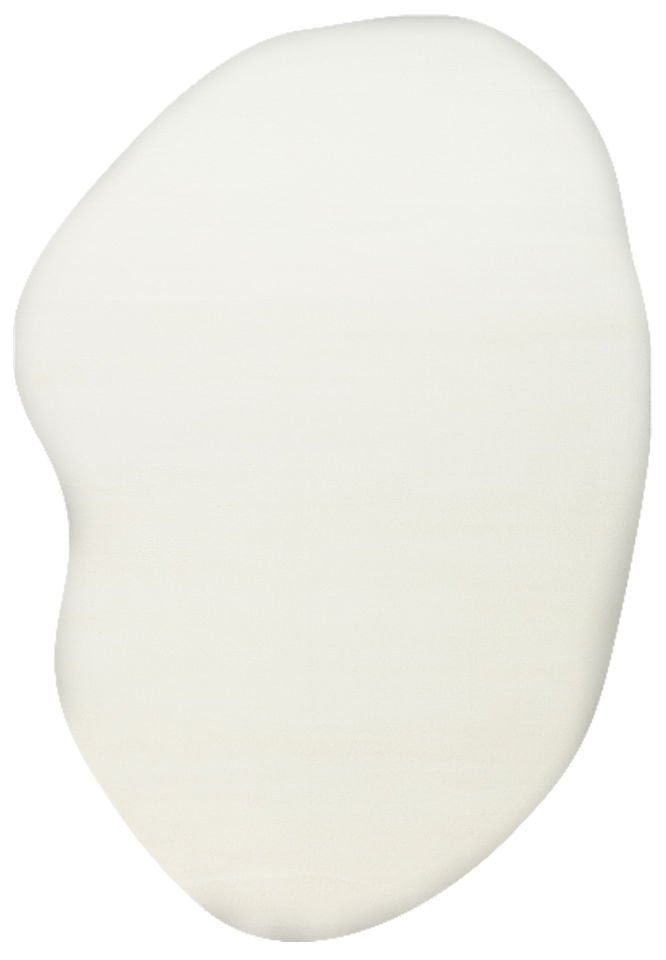 Amorf Serisi Krem Renk Yumuşak Shaggy Halı NX-2731