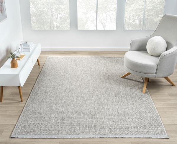 Avina Serisi Gri Kolay Temizlenebilir Sisal Halı SH-40