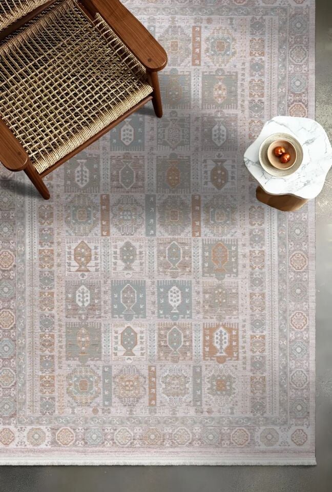 Luna Serisi Multi Vintage Makine Dokuma Halısı EH-4088