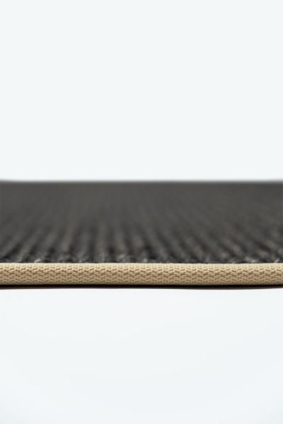 Beta Serisi Antrasit/Bej Sisal Halı CH0402