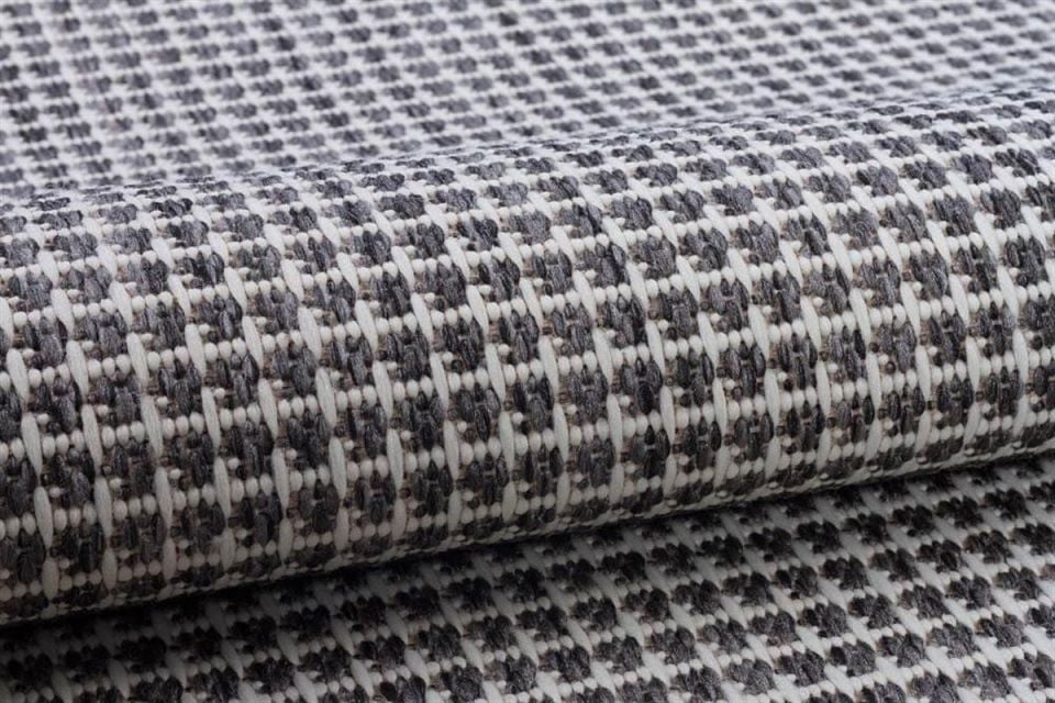 Alfa Serisi Makinede Yıkanabilir Ekru/Antrasit Sisal Halı NX-33