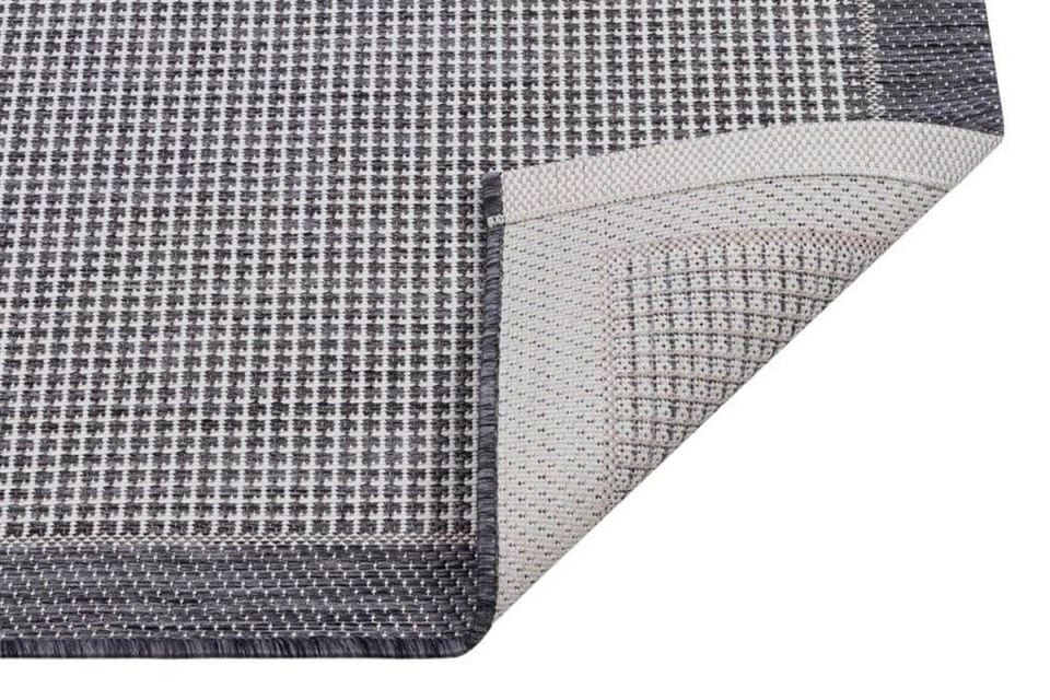 Alfa Serisi Makinede Yıkanabilir Ekru/Antrasit Sisal Halı NX-33