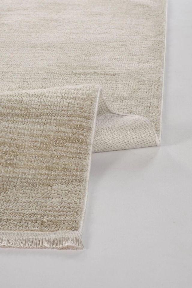 Morien Serisi Bej Renk Makine Halısı AP-8422