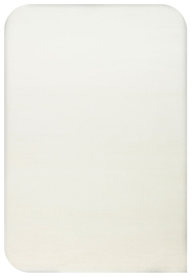 Amorf Serisi Krem Renk Yumuşak Shaggy Halı NX-2737