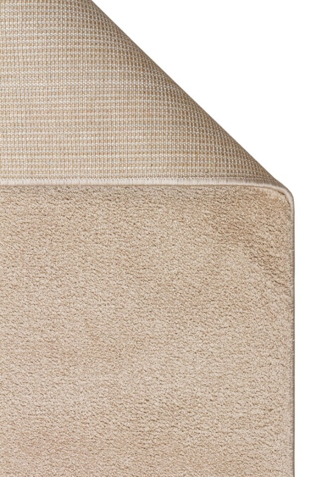 Amorf Serisi Bej Renk Yumuşak Shaggy Halı NX-2739