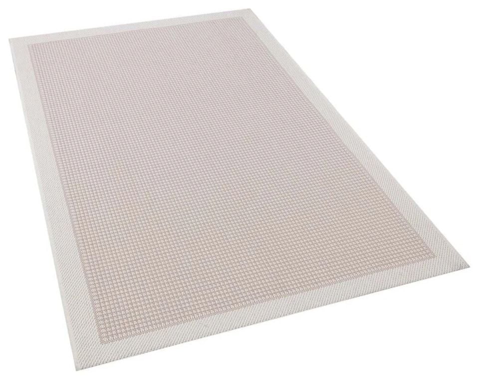 Alfa Serisi Makinede Yıkanabilir Krem/Bej Sisal Halı NX-34