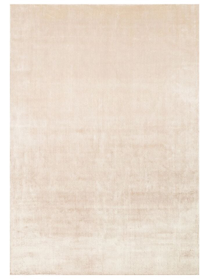 Grando Serisi %100 Naturel Viskon El Dokuma Sade Modern Bej Renk Halı NX-779