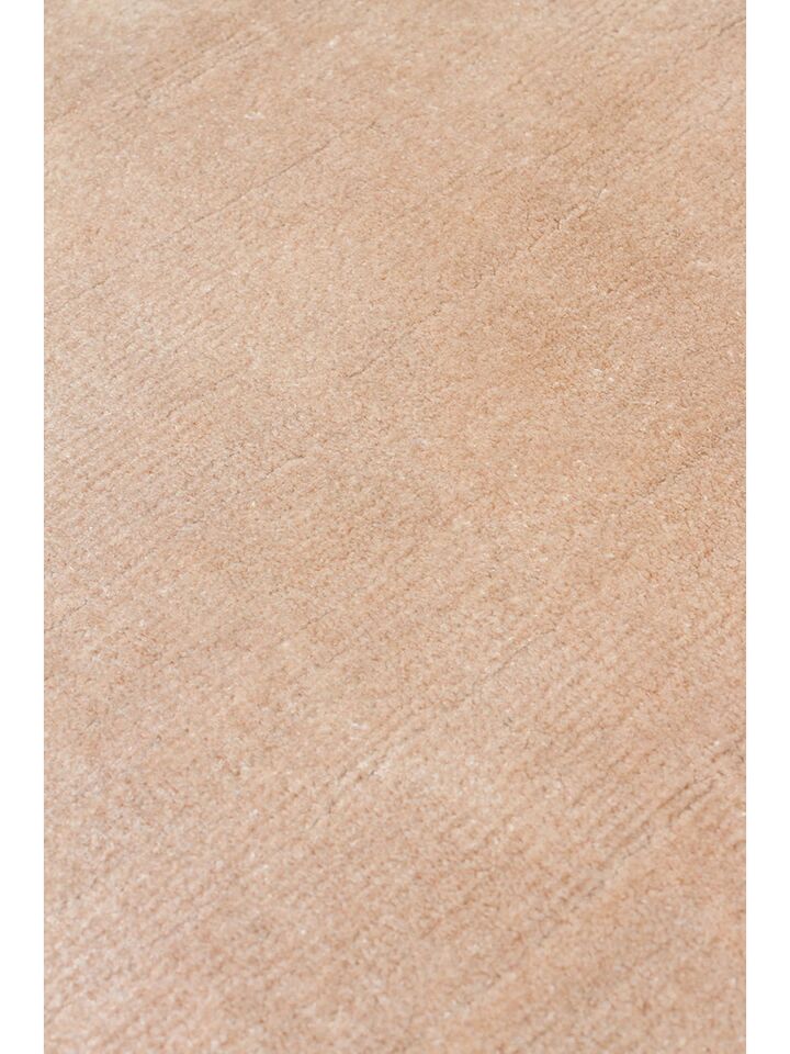 Grando Serisi %100 Naturel Viskon El Dokuma Sade Modern Bej Renk Halı NX-779