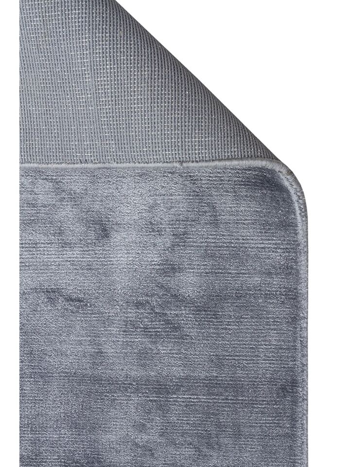 Grando Serisi %100 Naturel Viskon El Dokuma Sade Modern Antrasit Renk Halı NX-781