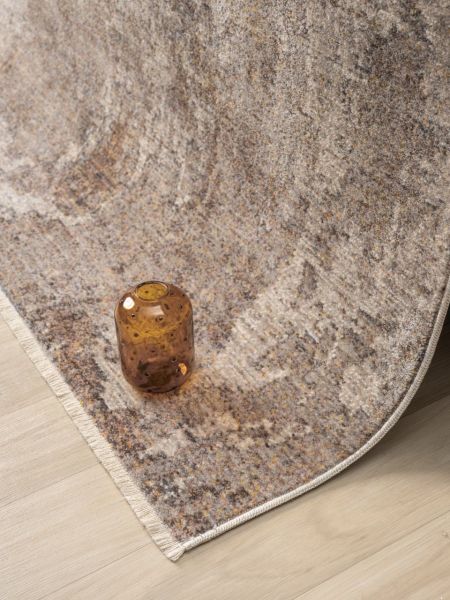 Luna Serisi Gri Renk Makine Halısı SH-0251G