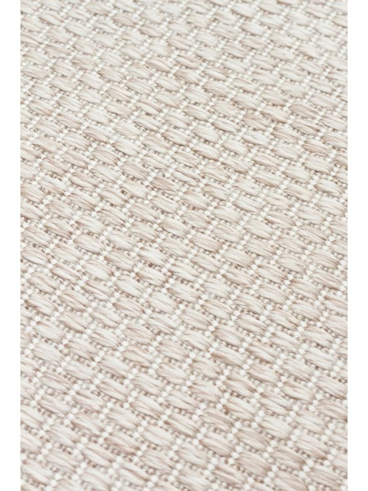 Alfa Serisi Makinede Yıkanabilir Bej/Krem Sisal Halı NX-44