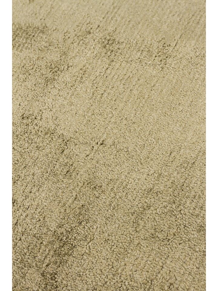 Grando Serisi %100 Naturel Viskon El Dokuma Sade Modern Yeşil Renk Halı NX-782