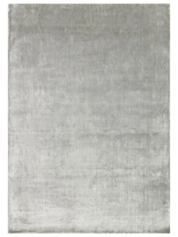 Grando Serisi %100 Naturel Viskon El Dokuma Sade Modern Gri Renk Halı NX-783