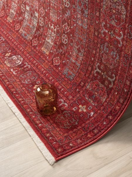 Luna Serisi Bordo Renk Makine Halısı SH-0257B